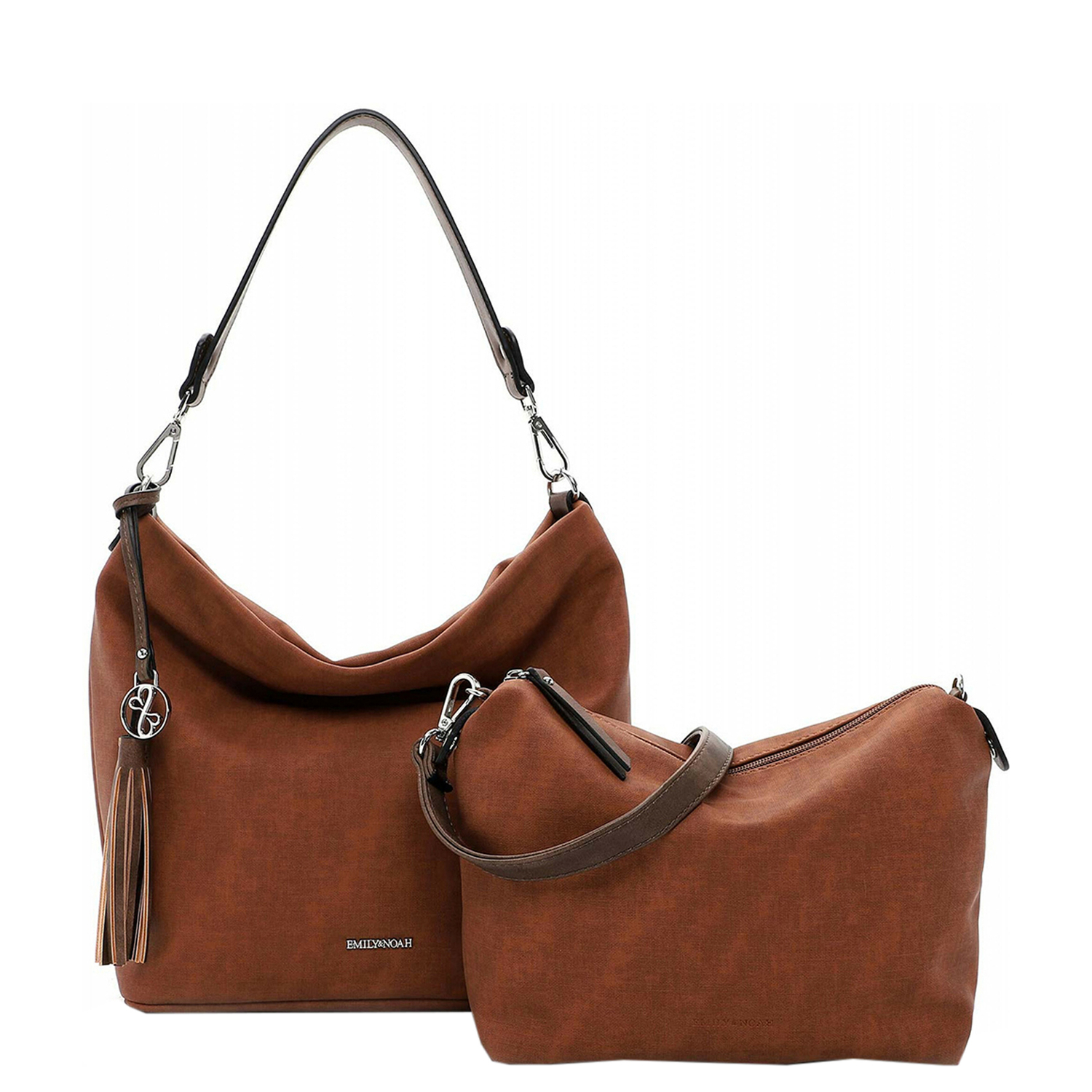 Emily & Noah Elke Handtas M cognac
