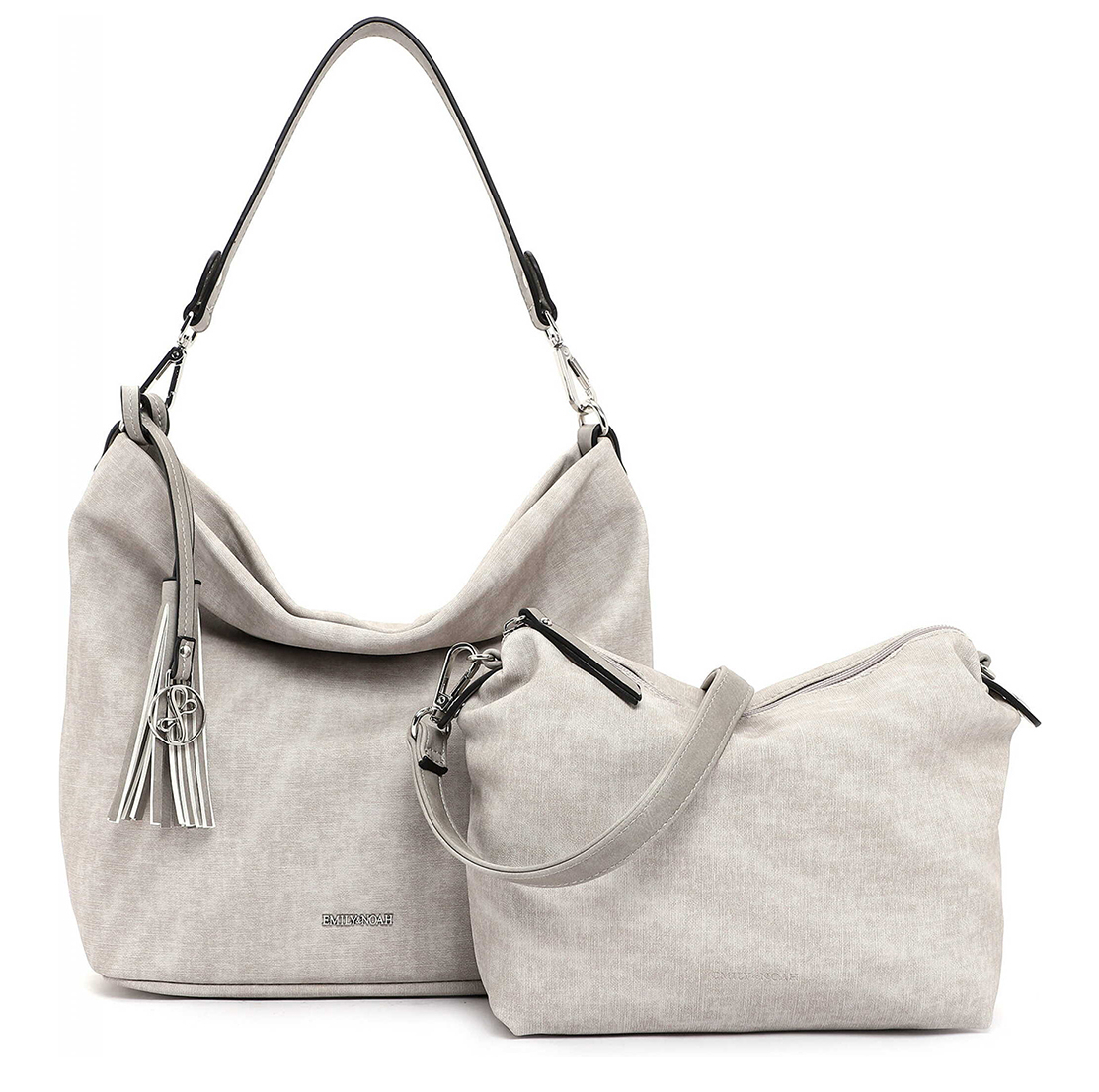 Emily & Noah Elke Handtas M light grey