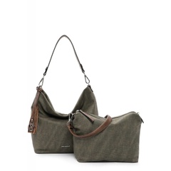 Emily & Noah Elke Handbag M oliv/cognac