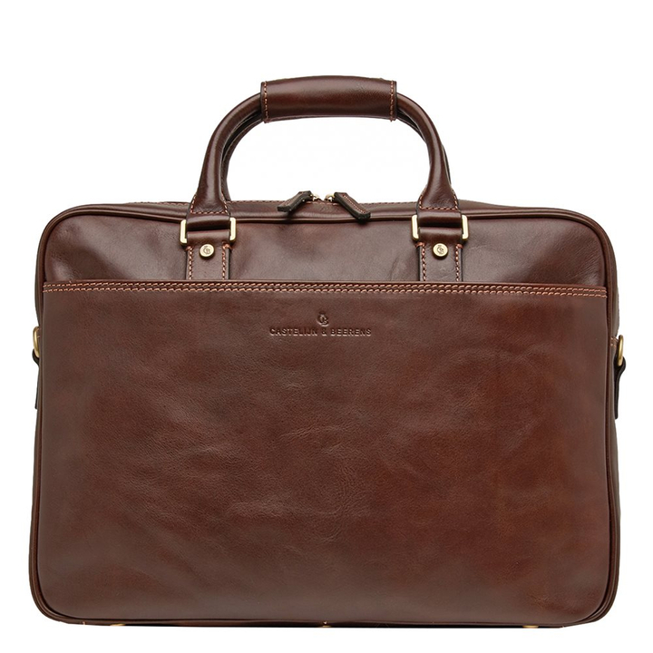 Castelijn & Beerens Verona Business Laptoptas 15.6" mokka