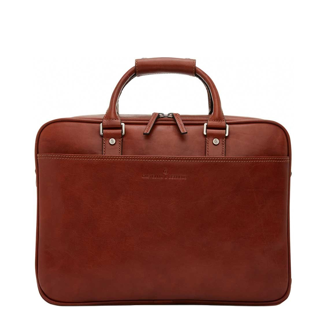 Castelijn & Beerens Verona Business Laptoptas 15.6" licht bruin