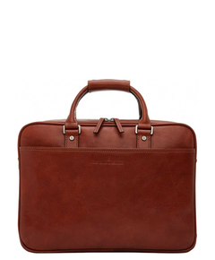 Castelijn & Beerens Verona Business Laptoptas 15.6" licht bruin