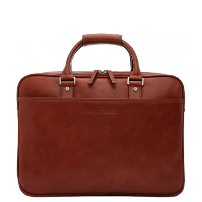 Castelijn & Beerens Verona Business Laptoptasche 15.6" hellbraun
