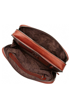 Castelijn & Beerens Verona Business Laptoptas 15.6" licht bruin