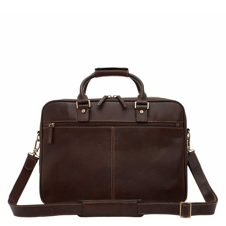 Castelijn & Beerens Verona Business Laptoptas 15.6" mocca