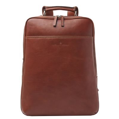 Castelijn & Beerens Verona Laptop Rugzak 15.6'' + tablet RFID lichtbruin