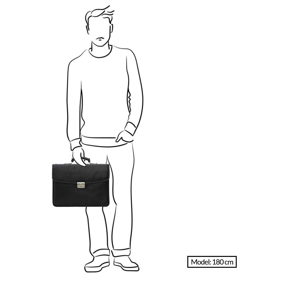 Castelijn & Beerens Verona Laptoptas 13.3" licht bruin