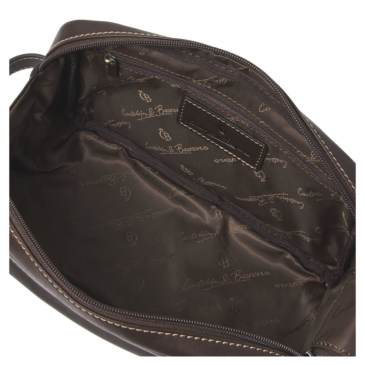 Castelijn & Beerens Verona Toilettas mocca