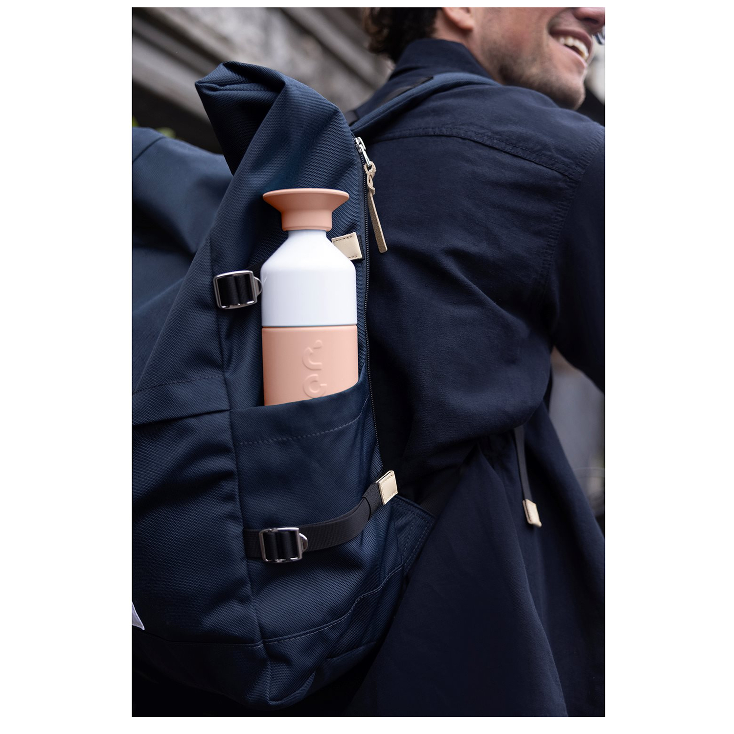 Dopper Insulated Bottle 580 ml pebble peach