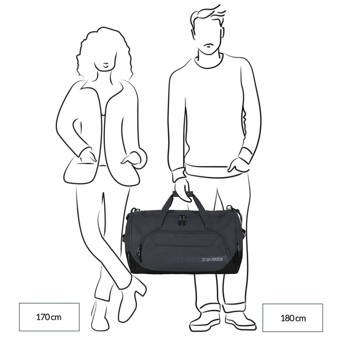 Travelite Kick Off Duffle L sage