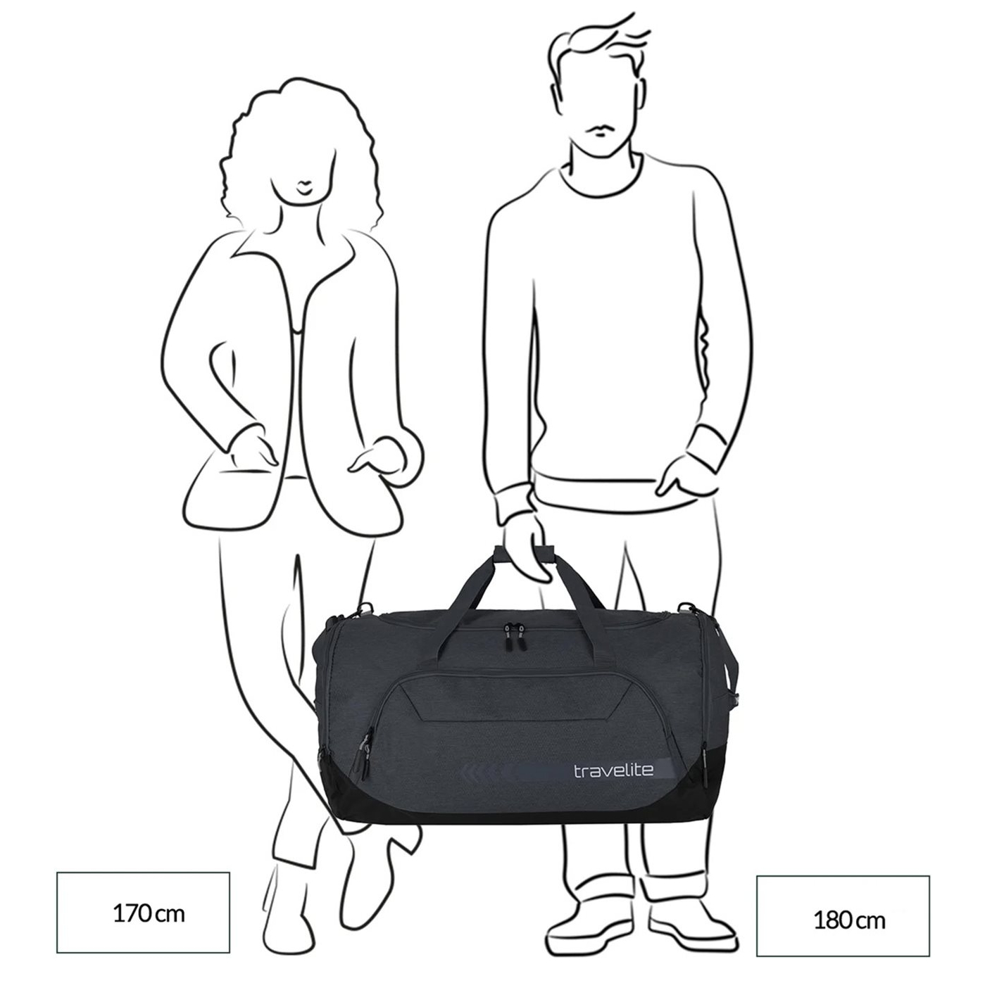 Travelite Kick Off Duffle XL sage