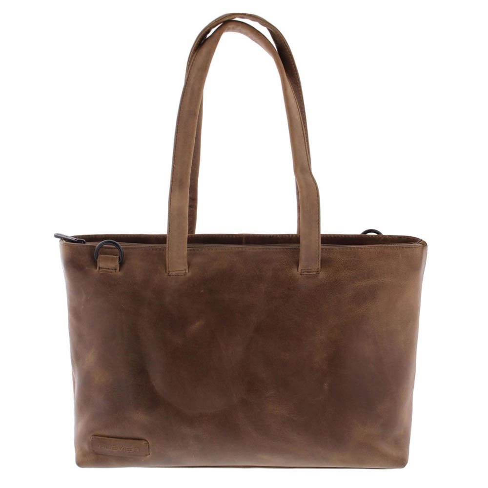 Plevier Pure Rutland Dames tote bagbag 15.6" taupe