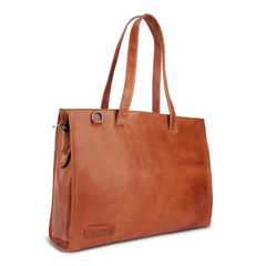 Plevier Islay Dames Laptoptas 15.6'' cognac