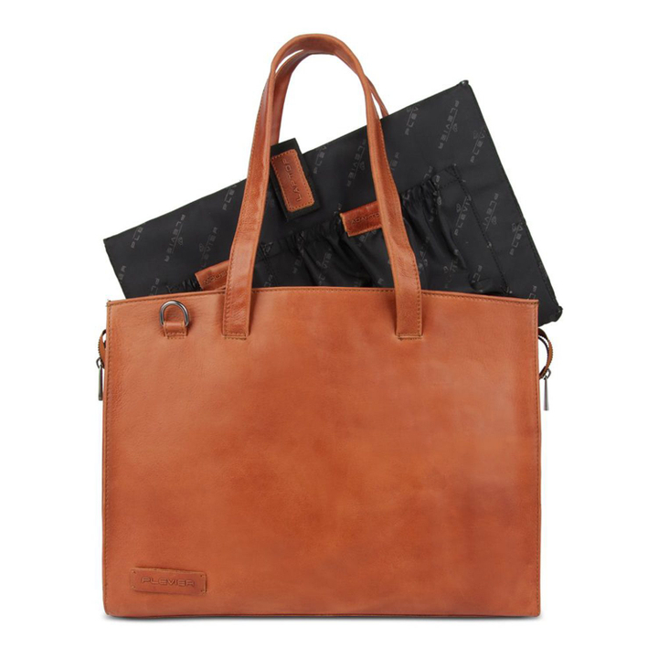 Plevier Islay Dames Laptoptas 15.6'' cognac