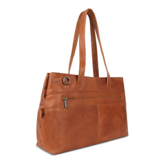 Plevier Jura Dames Laptoptas 15.6'' cognac