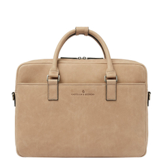 Castelijn & Beerens Carisma Laptopbag 15.6" beige