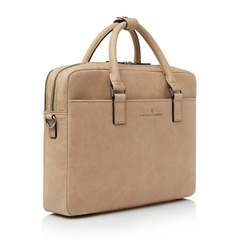 Castelijn & Beerens Carisma Laptopbag 15.6" beige