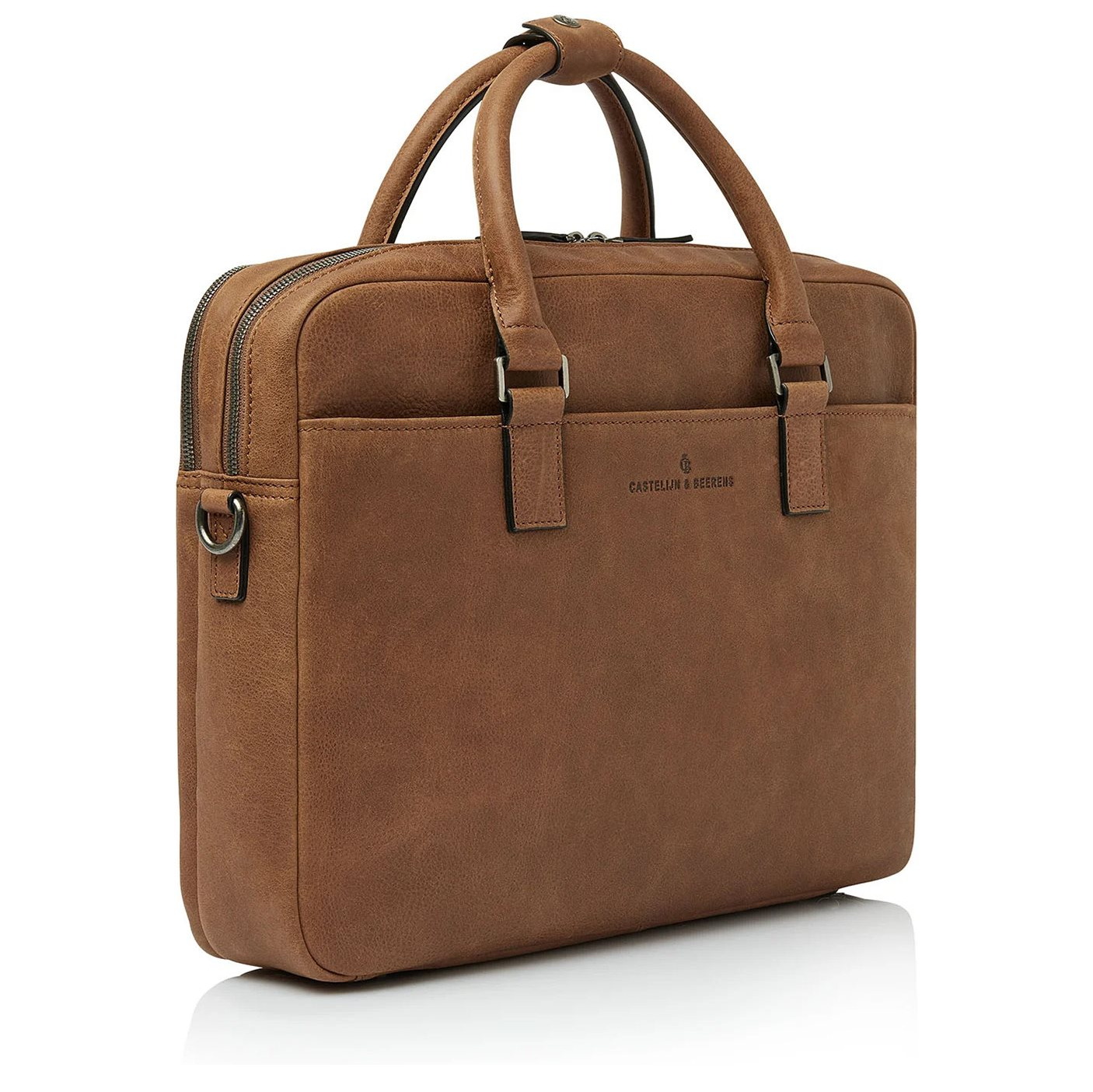 Castelijn & Beerens Carisma Laptopbag 15.6" cognac