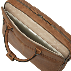 Castelijn & Beerens Carisma Laptopbag 15.6" cognac