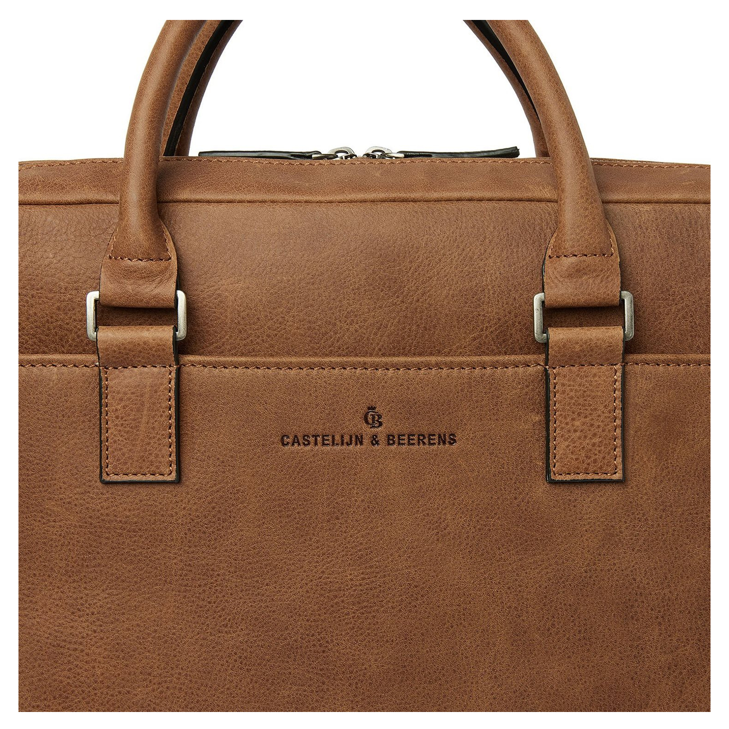 Castelijn & Beerens Carisma Laptopbag 15.6" cognac