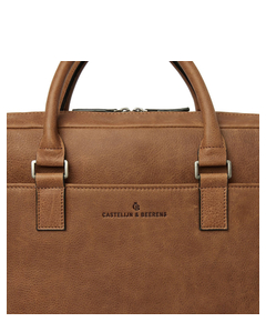 Castelijn & Beerens Carisma Laptopbag 15.6" cognac