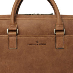 Castelijn & Beerens Carisma Laptopbag 15.6" cognac