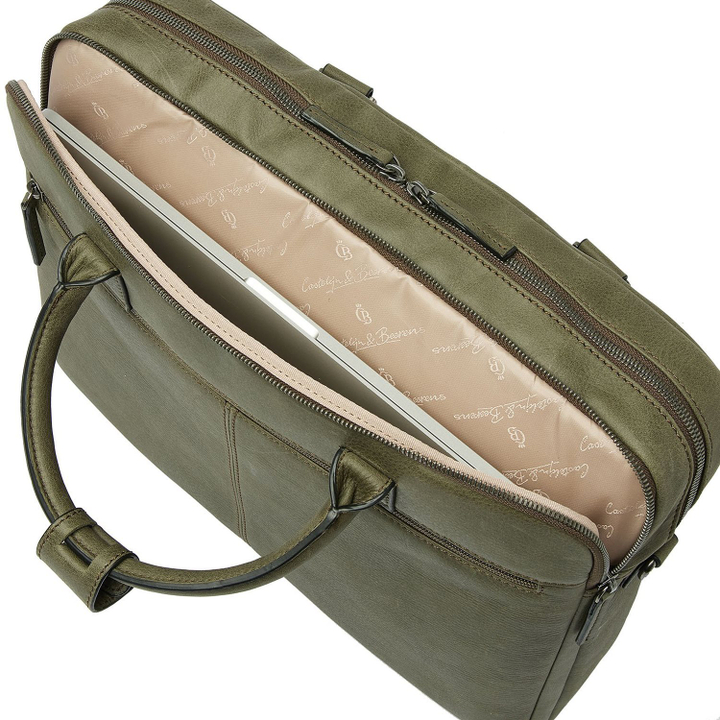 Castelijn & Beerens Carisma Laptopbag 15.6" dark military