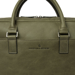 Castelijn & Beerens Carisma Laptopbag 15.6" dark military