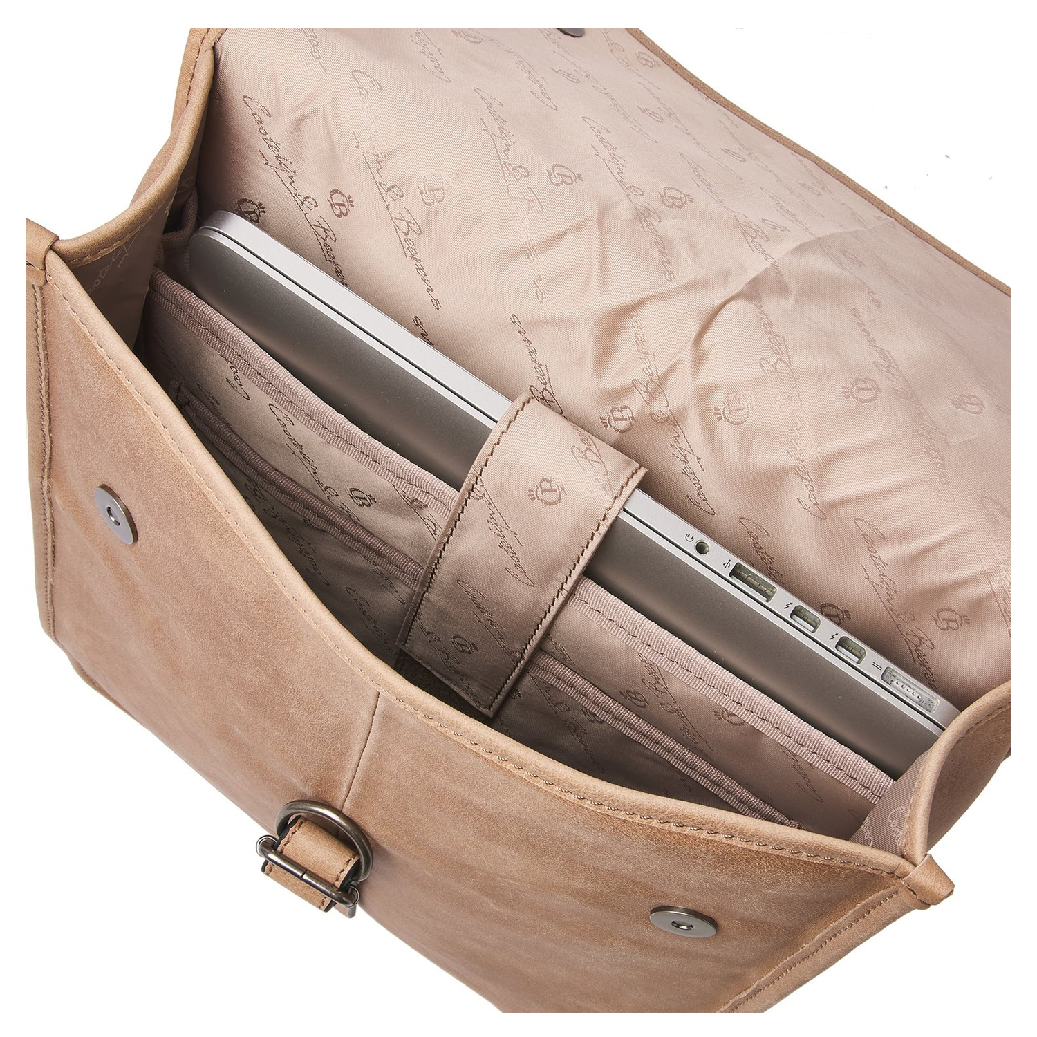 Castelijn & Beerens Carisma Laptoprugzak 15.6" RFID beige