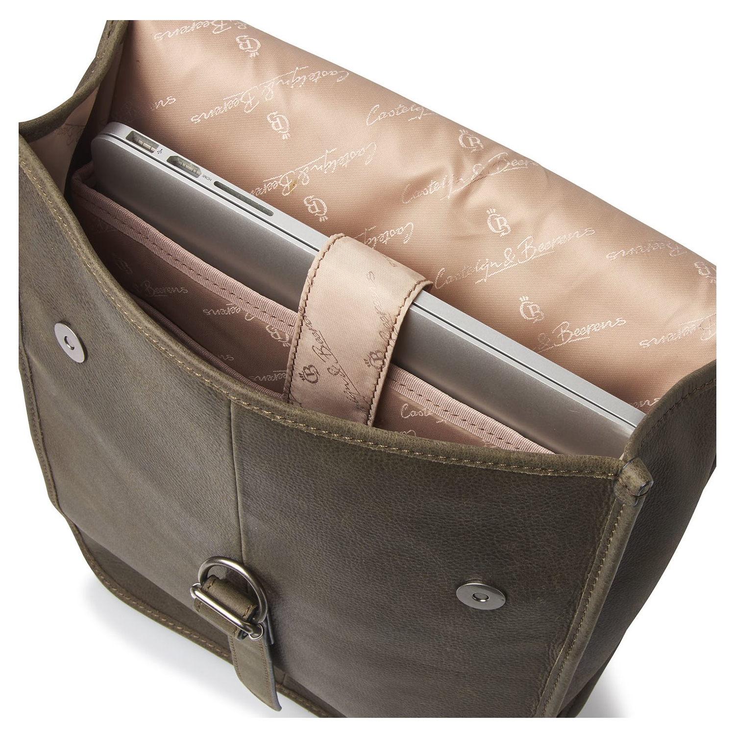 Castelijn & Beerens Carisma Laptoprugzak RFID 15.6'' + Tablet groen