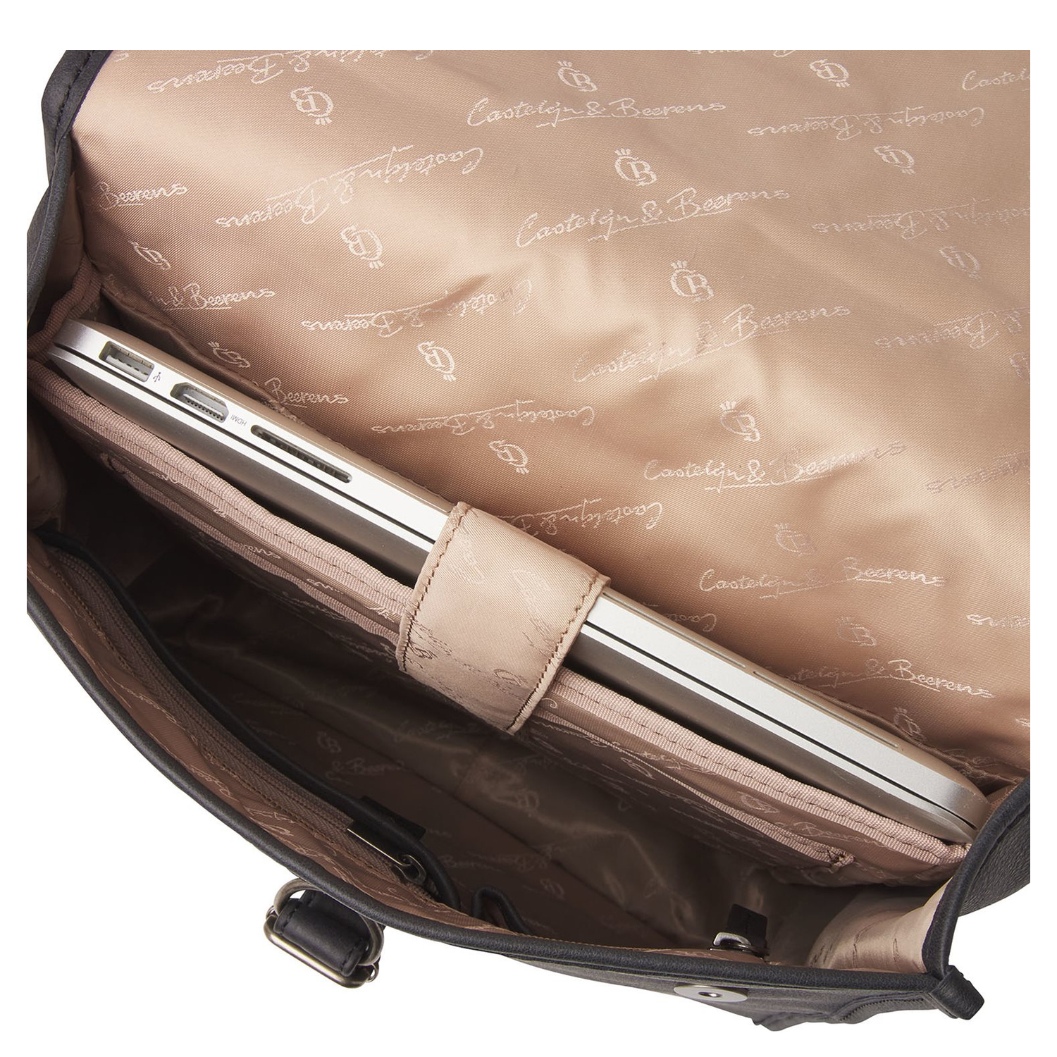 Castelijn & Beerens Carisma Laptoprugzak RFID 15.6'' + Tablet zwart