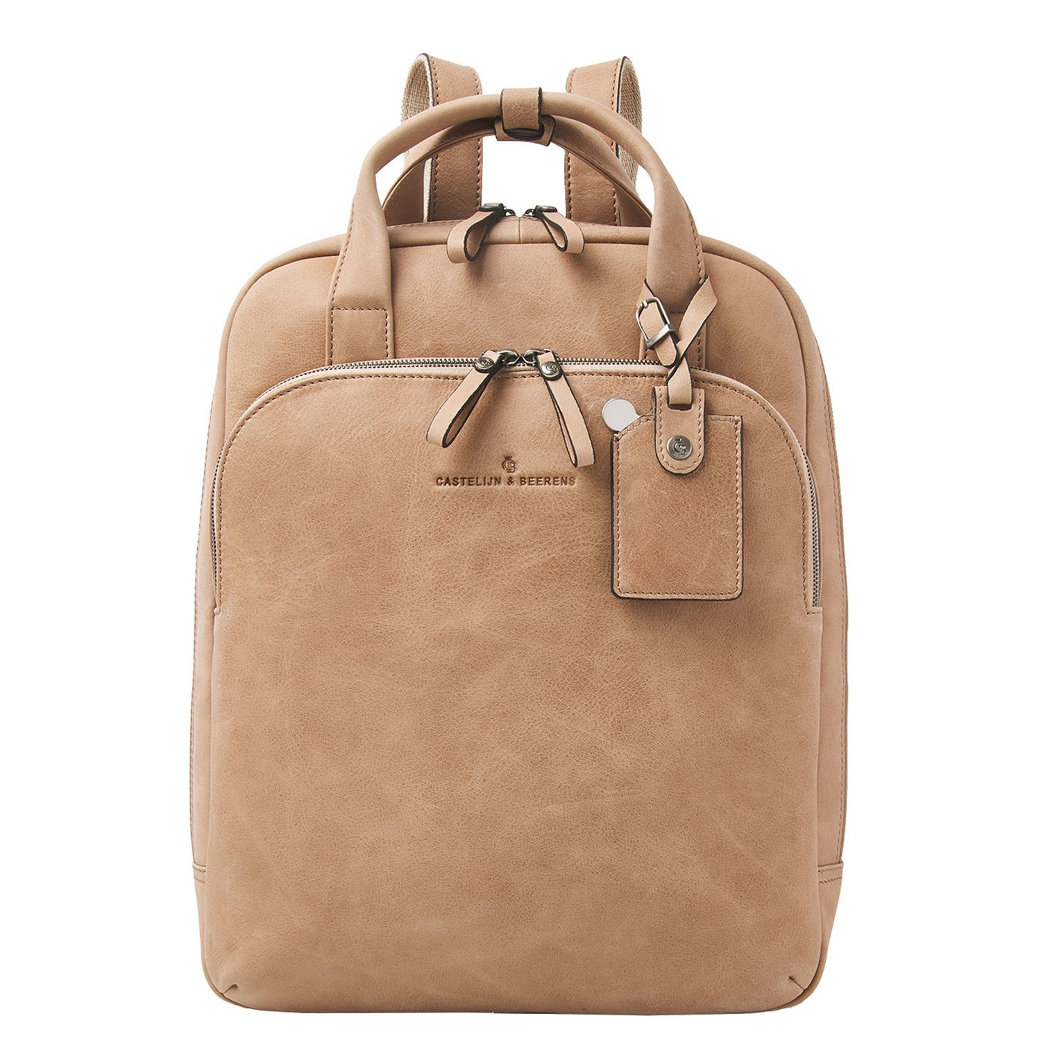 Castelijn & Beerens Carisma Laptoprugzak 15.6" + Tablet beige