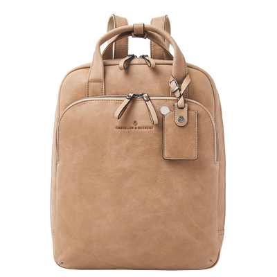 Castelijn & Beerens Carisma Laptop-Rucksack 15.6" + Tablet beige