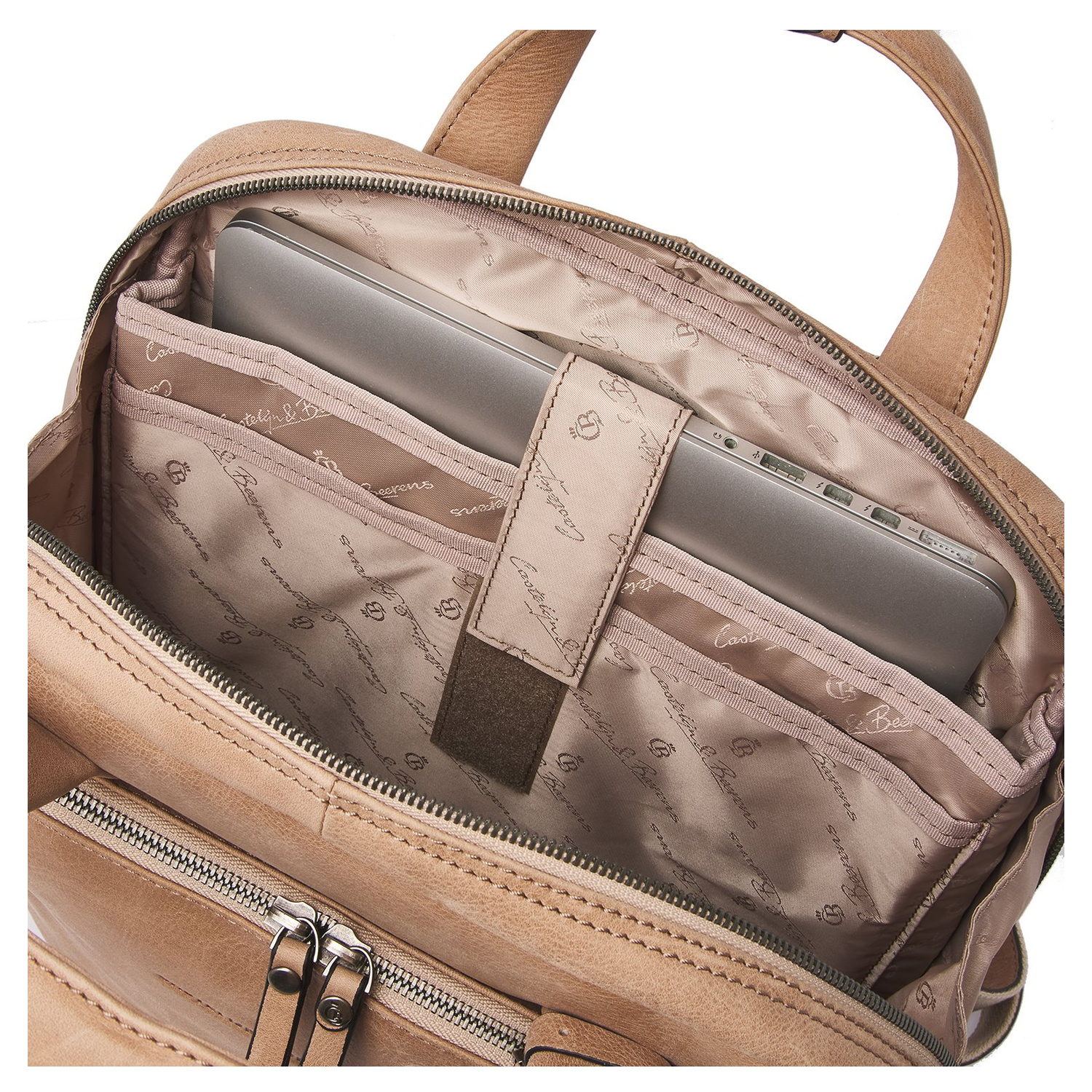 Castelijn & Beerens Carisma Laptoprugzak 15.6" + Tablet beige