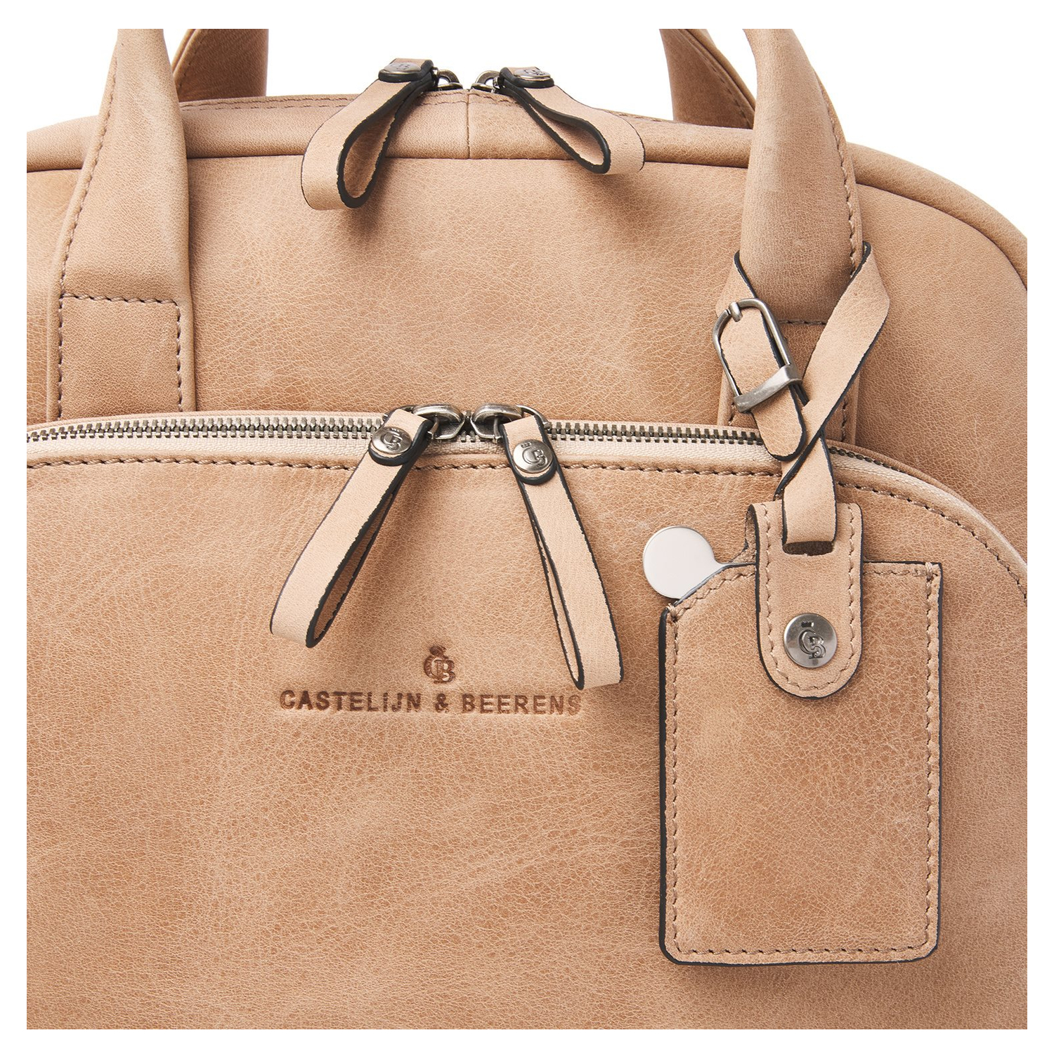 Castelijn & Beerens Carisma Laptoprugzak 15.6" + Tablet beige