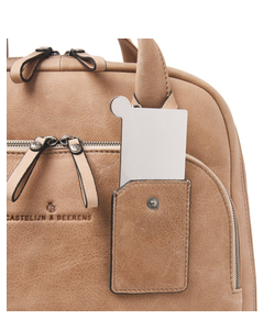 Castelijn & Beerens Carisma Laptoprugzak 15.6" + Tablet beige
