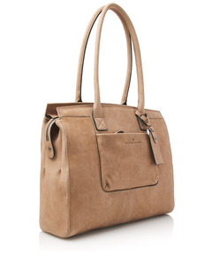 Castelijn & Beerens Carisma Laptoptas 15.6" + Tablet RFID beige