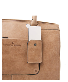 Castelijn & Beerens Carisma Laptoptas 15.6" + Tablet RFID beige