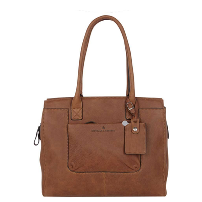 Castelijn & Beerens Carisma Damen-Laptoptasche 15.6" cognac