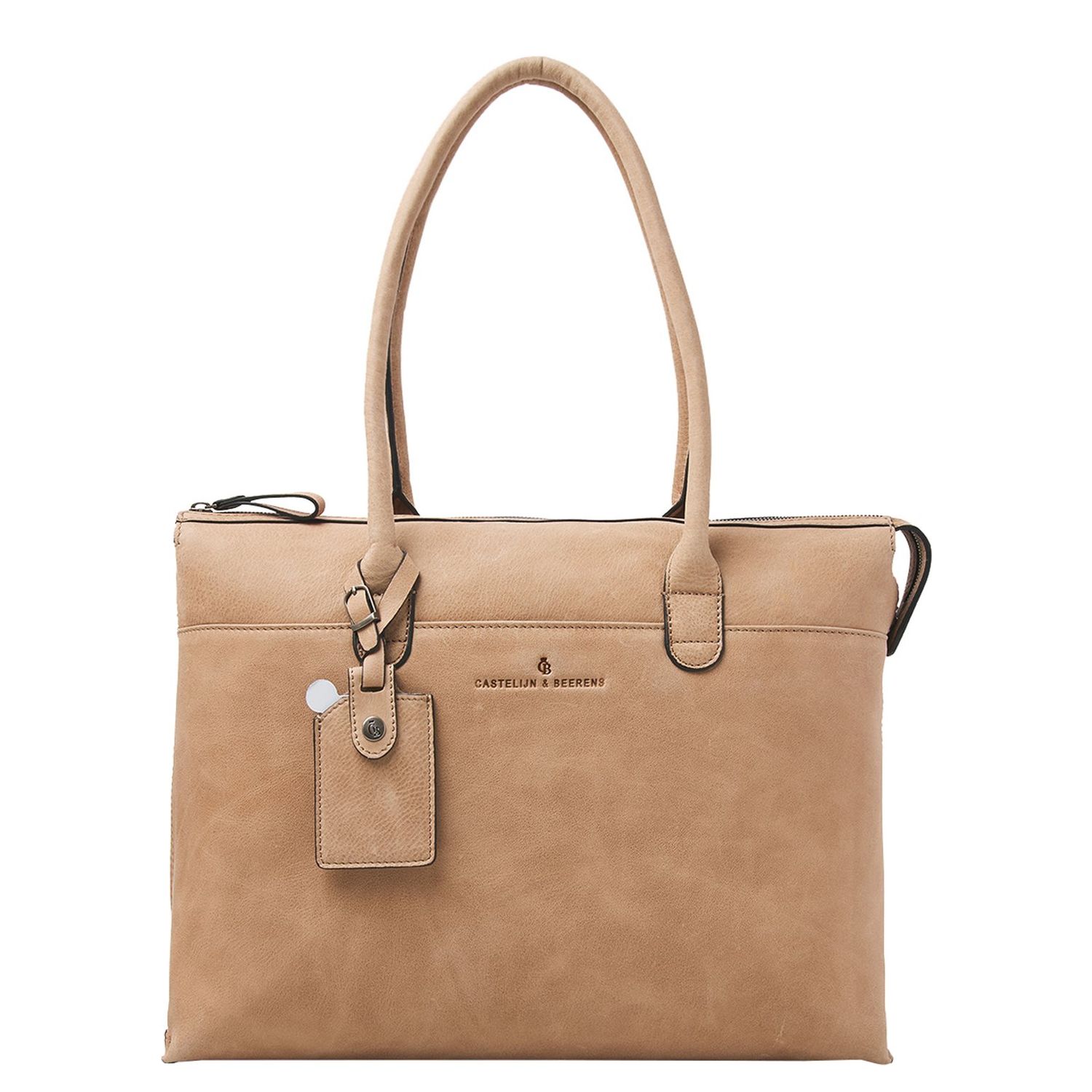 Castelijn & Beerens CARISMA laptoptas beige