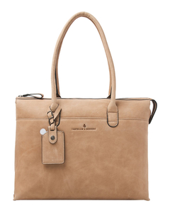 Castelijn & Beerens Carisma Laptoptasche 15.6" + Tablet RFID beige