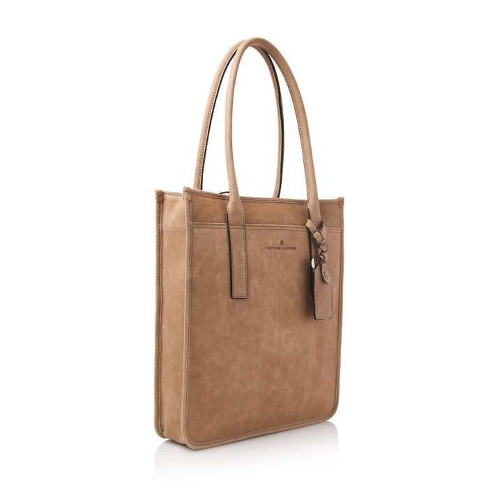 Castelijn & Beerens Carisma Laptop Shopper 15.6" RFID beige