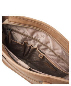 Castelijn & Beerens Carisma Laptop Shopper 15.6" RFID beige