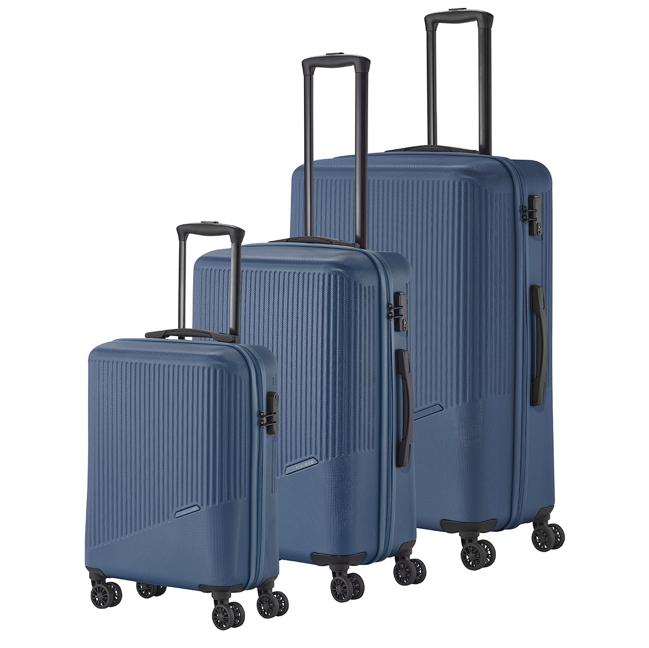 Travelite Bali 4 Wiel Trolley S blue
