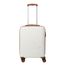 Travelite Bali 4 Wiel Trolley S white/cognac