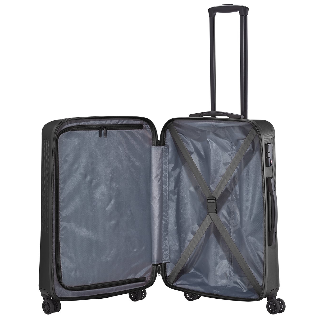 Travelite Bali 4 Wiel Trolley M black