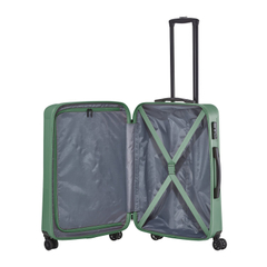 Travelite Bali 4 Wiel Trolley M green