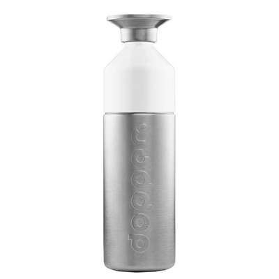 Dopper Steel Trinkflasche 800 ml silver
