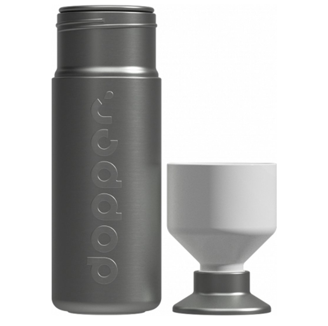 Dopper Steel Drinkfles 800 ml silver