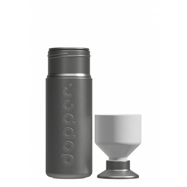 Dopper Steel Drinkfles 800 ml silver